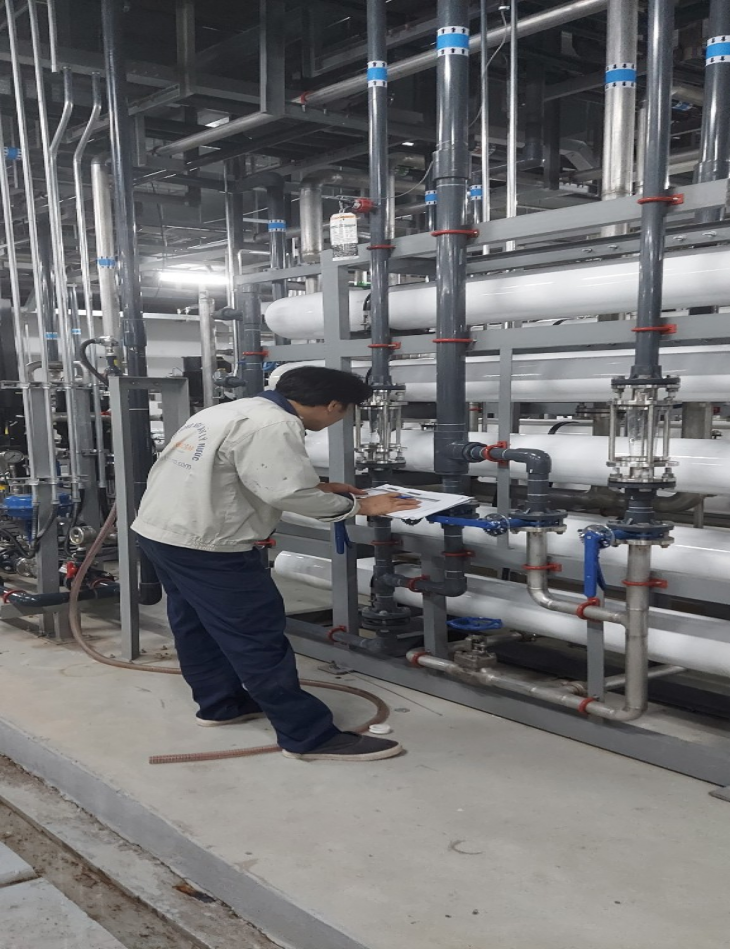 Quy trình súc rửa hóa chất CIP bảo dưỡng màng lọc định kỳ