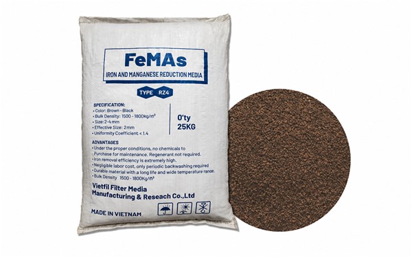 Hạt FeMAs lọc nước